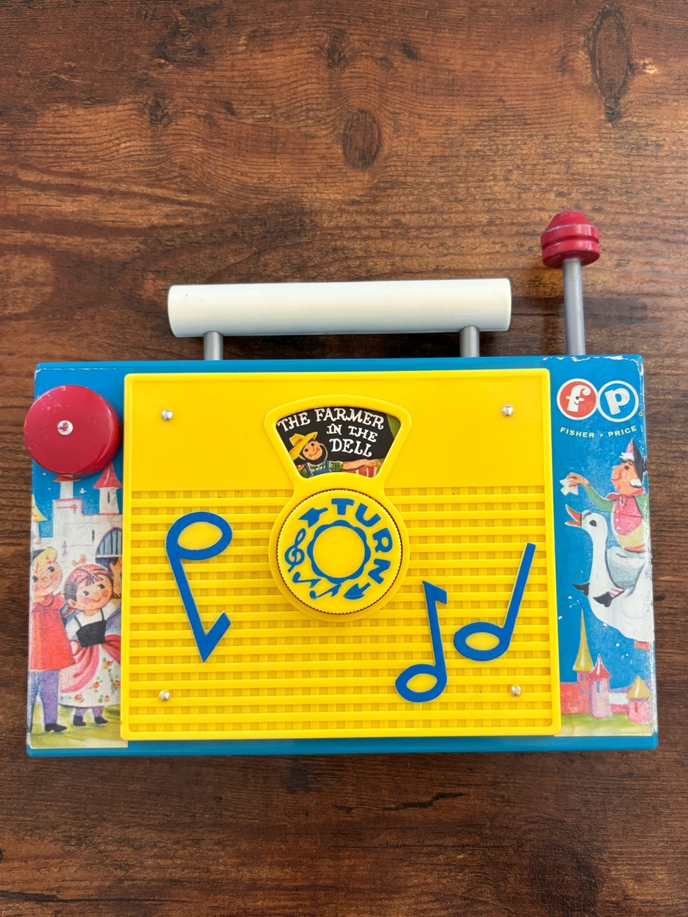 Vintage Fisher-Price TV Radio (1973)